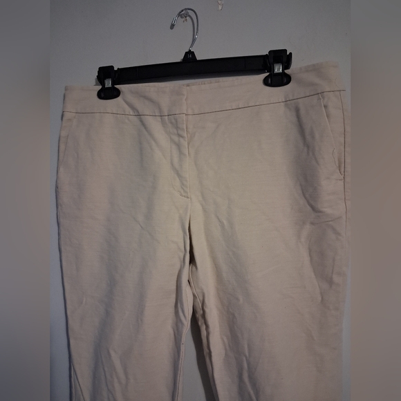 Beige Ankle Pants Womens Size 16 - Picture 3 of 11